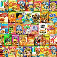 Image result for All Cereal Boxes