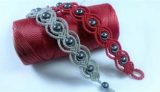 Image result for Macrame Bracelet Tutorial