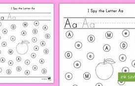 Image result for I Spy Letter a for Children