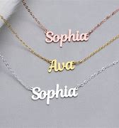 Image result for Kids Name Necklace