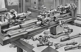 Image result for Lathe Machine Parts