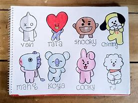 Image result for BTS BT21 Mang Characters