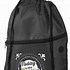 Image result for Black Drawstring Bag with Zipper Pocket