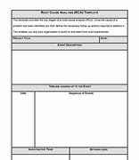 Image result for Example QC Route Cause Analysis Template