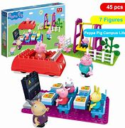 Image result for Peppa Pig Cupcakes Building Toys