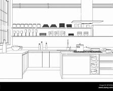 Image result for Modern Kitchen Sketches