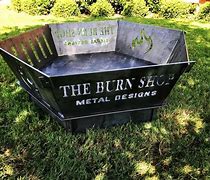 Image result for Flat Plate Knock Down Fire Pit