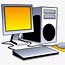 Image result for Desktop Computer Clip Art Free