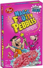 Image result for Fruity Pebbles Cereal with Milk Aesthetic