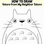 Image result for How to Draw Totoro