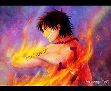 Image result for Fire Fist Ace Pixel