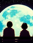 Image result for Anime Moon Sky