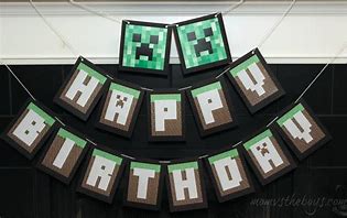 Image result for Minecraft Birthday