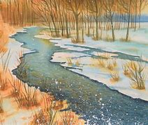 Image result for Spring Landscape Art