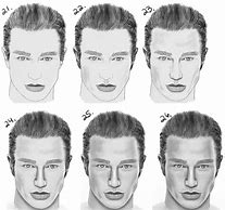 Image result for Male Face Drawing Steps