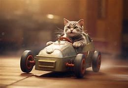 Image result for Cat Car Figure