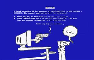 Image result for Blue Screen of Death Funny