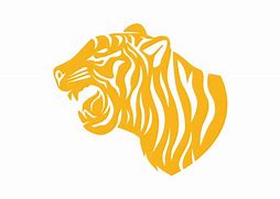 Image result for Tiger Head Shape Side