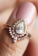 Image result for Pink Pear-Shaped Engagement Ring