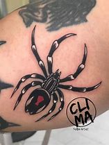 Image result for Old School Spider Tattoo