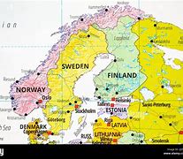 Image result for Map Norway Sweden and Finland