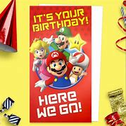 Image result for Happy 10 Birthday Mario