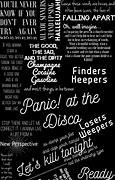 Image result for C'mon Panic at the Disco