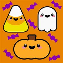 Image result for Kawaii Halloween Faces