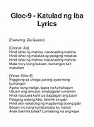 Image result for Subok Lang Gloc 9 Lyrics