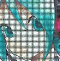 Image result for Miku Pixel Art