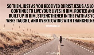 Image result for Colossians 2:6-7 KJV