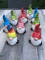 Image result for Painted Garden Gnomes