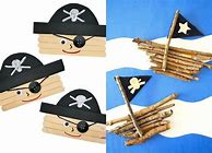 Image result for Pirate Crafts for Toddlers