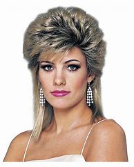 Image result for 80s Wigs