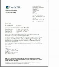 Image result for Lloyds Bank Letter