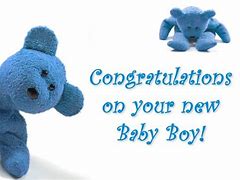 Image result for Baby Boy Congrats Message