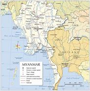 Image result for Myanmar Location