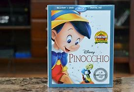 Image result for Disney Pinocchio DVD