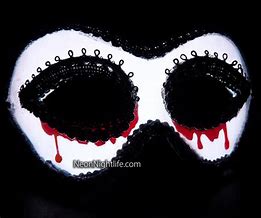 Image result for Mask Crying Blood