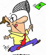 Image result for Chasing Money Cartoon