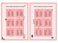 Image result for Free Printable Bible Reading Guide