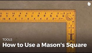 Image result for Masonry Square