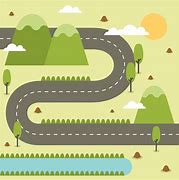 Image result for Road Map Illustration