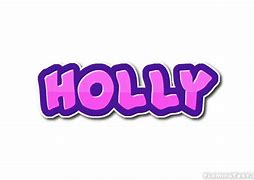 Image result for Holly Text Logo