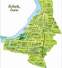 Image result for South Kolkata Map