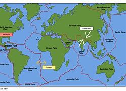 Image result for Map of Tectonic Plates Journal Primary Article