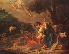 Image result for moses burning bush