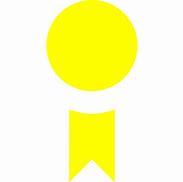 Image result for Transparent Badge Yellow