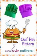 Image result for Chef Hat Pattern