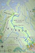 Image result for Siberia River Map